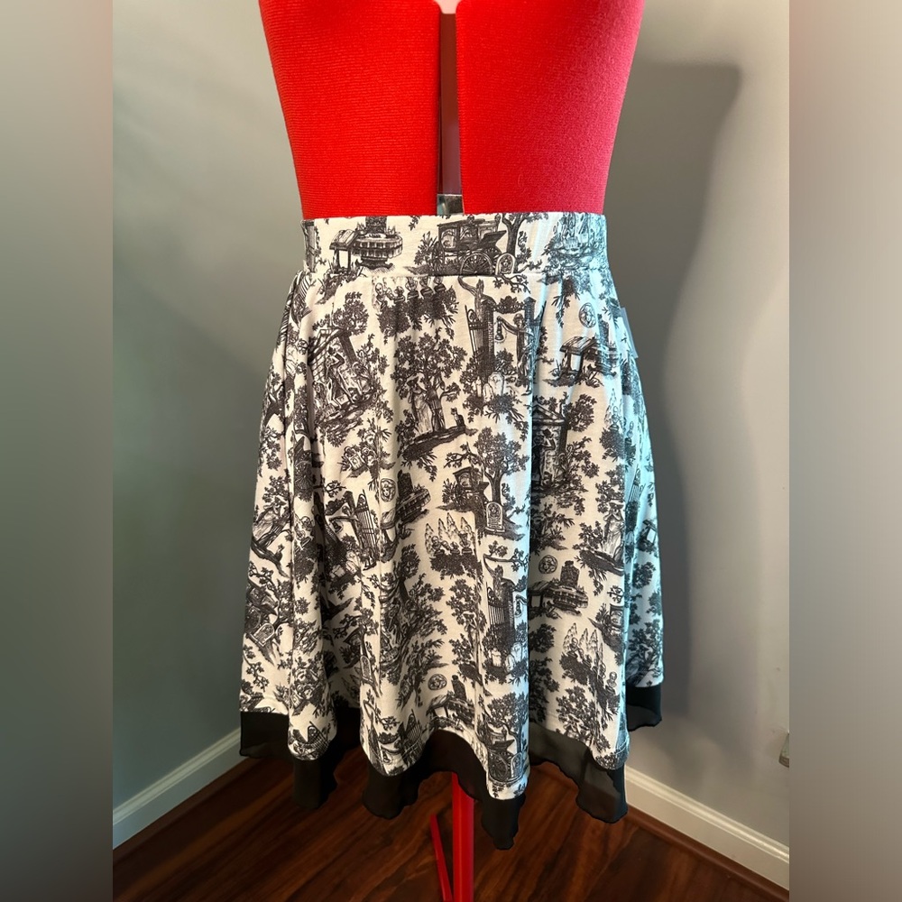 Disney Parks Haunted Mansion Toile Skirt